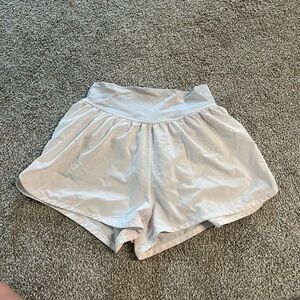 White athletic shorts
